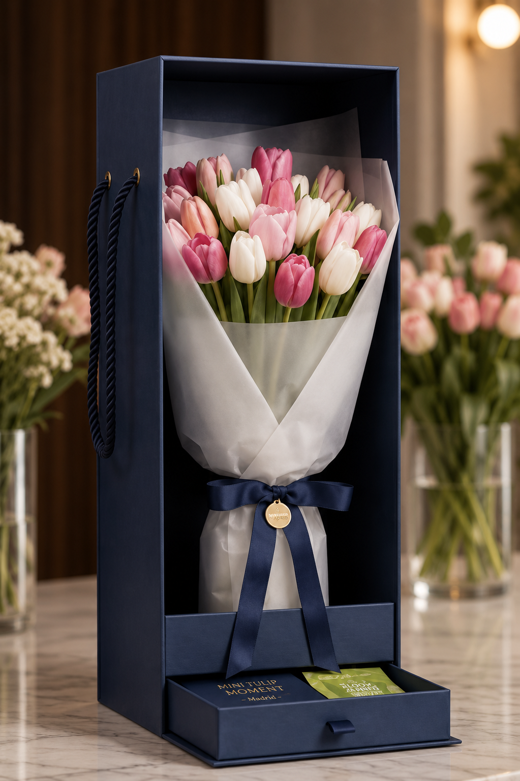Classic tulip bouquet