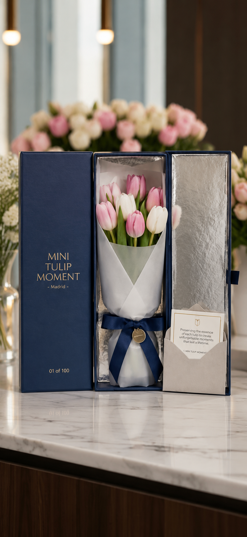 Mini tulip bouquet